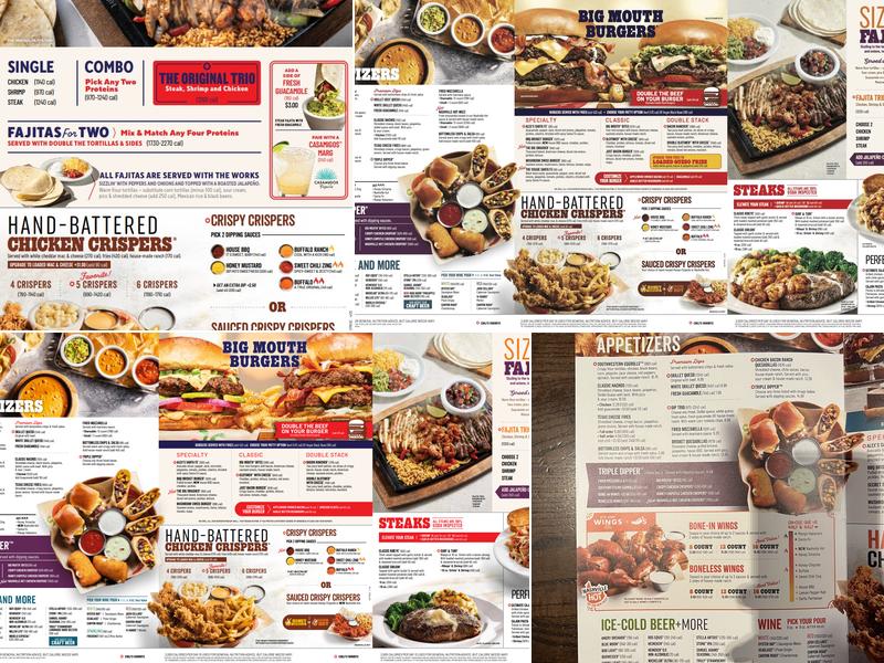 Chili's Grill & Bar Menu