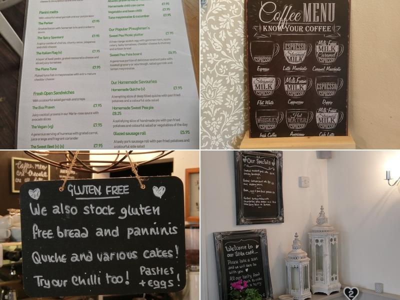 Sweet Pea Café Menu