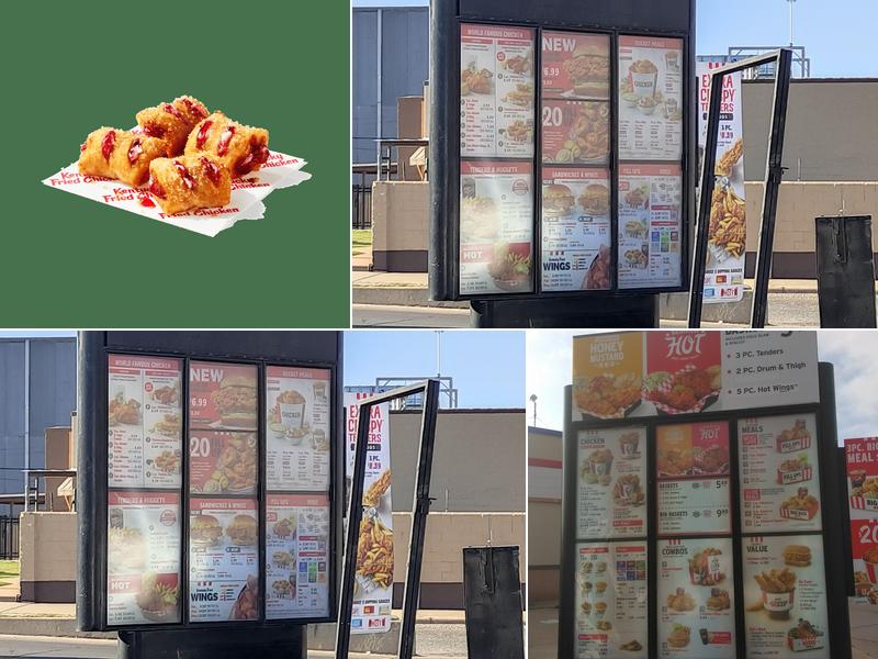 KFC Menu