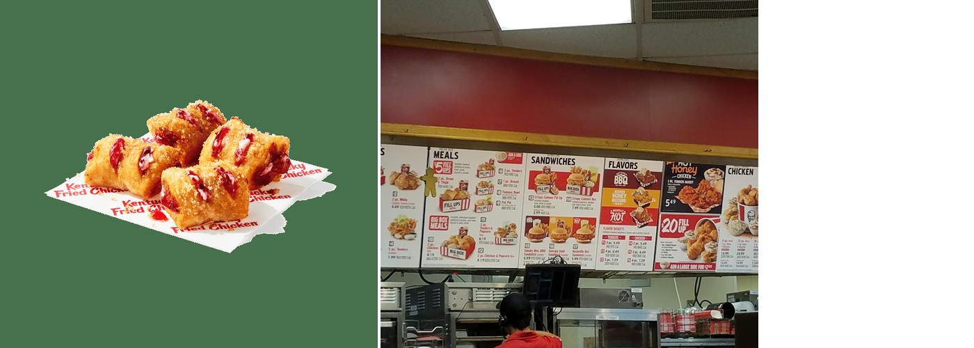 KFC Menu