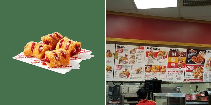 KFC Menu