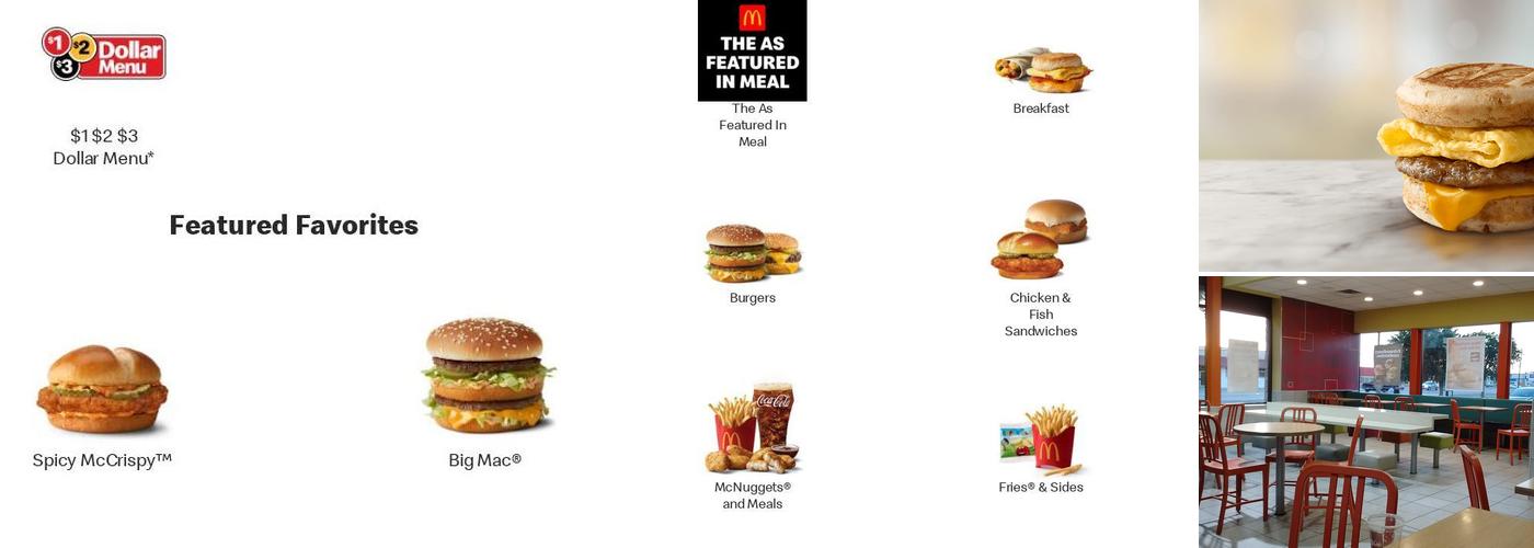 McDonald's Menu