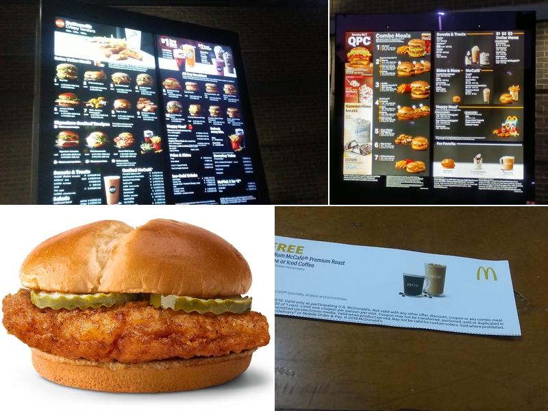 McDonald's Menu