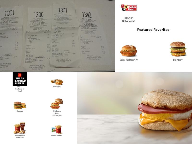 McDonald's Menu