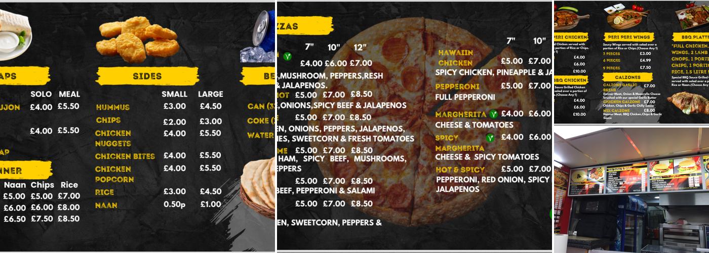 MANCHESTER BBQ HOUSE Menu