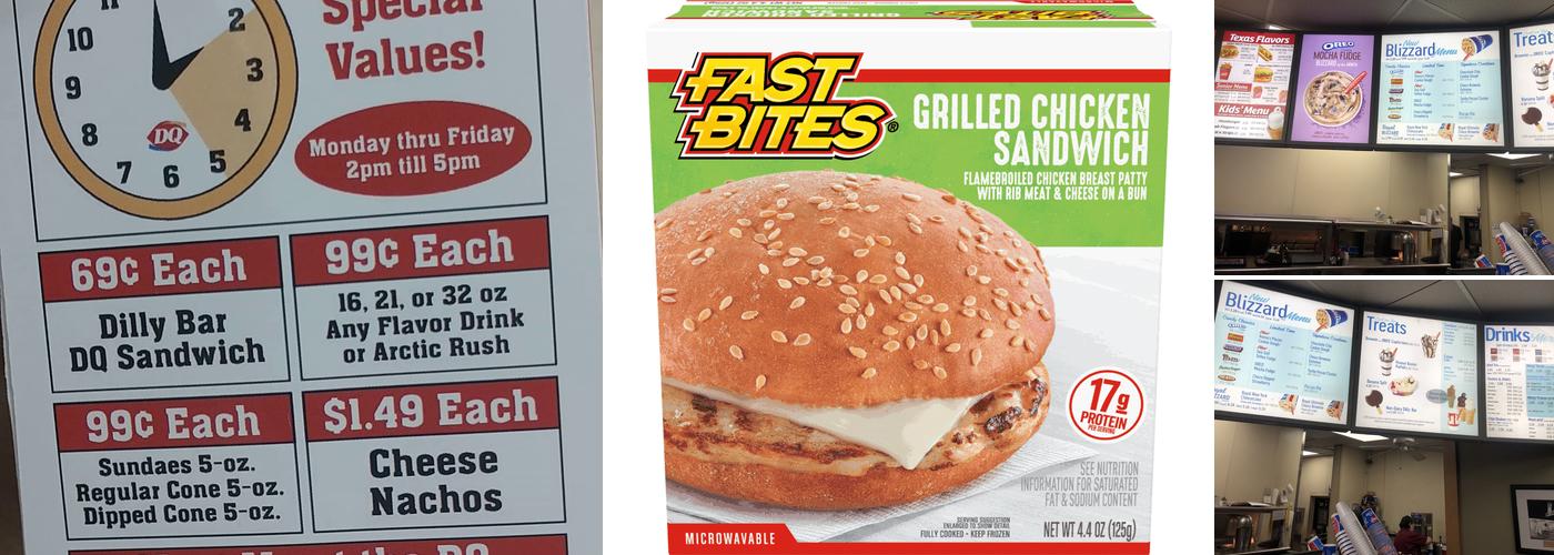 Dairy Queen Menu