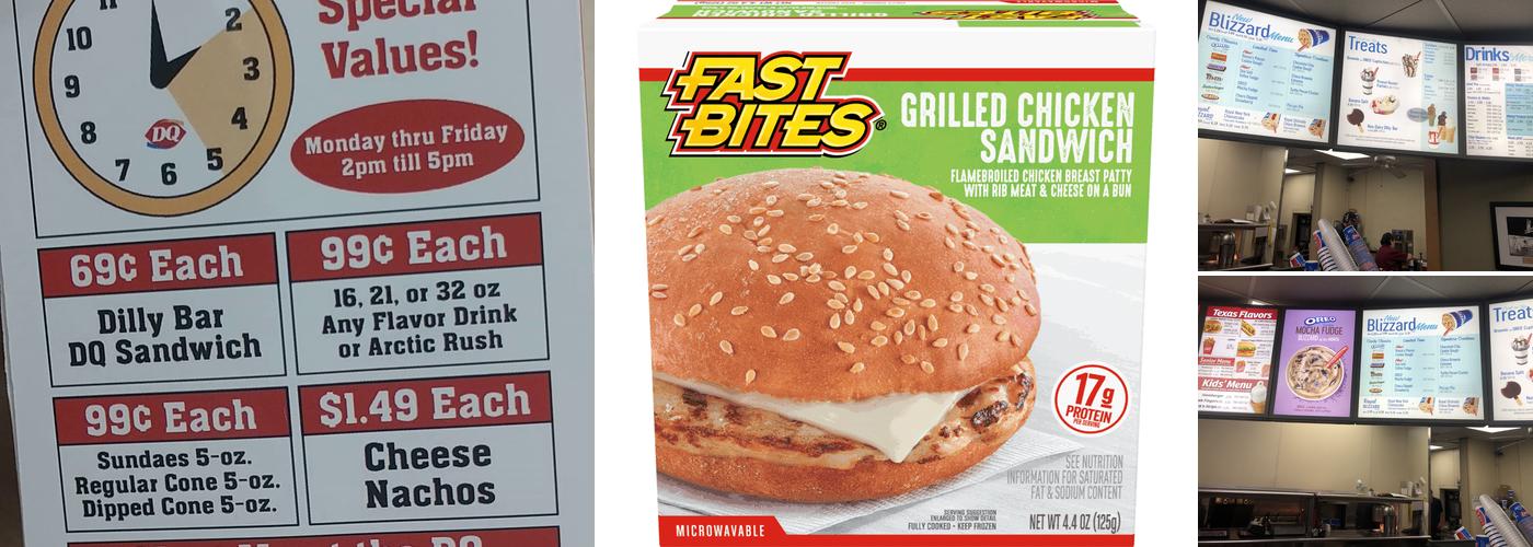 Dairy Queen Menu