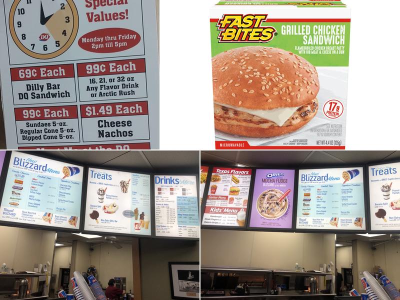 Dairy Queen Menu