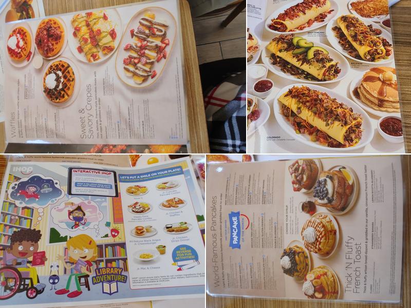 IHOP Menu