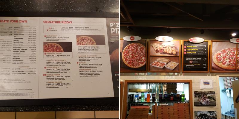 Pizza Hut Menu