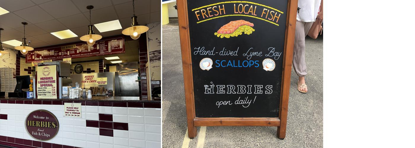 Herbies Fish & Chips Menu