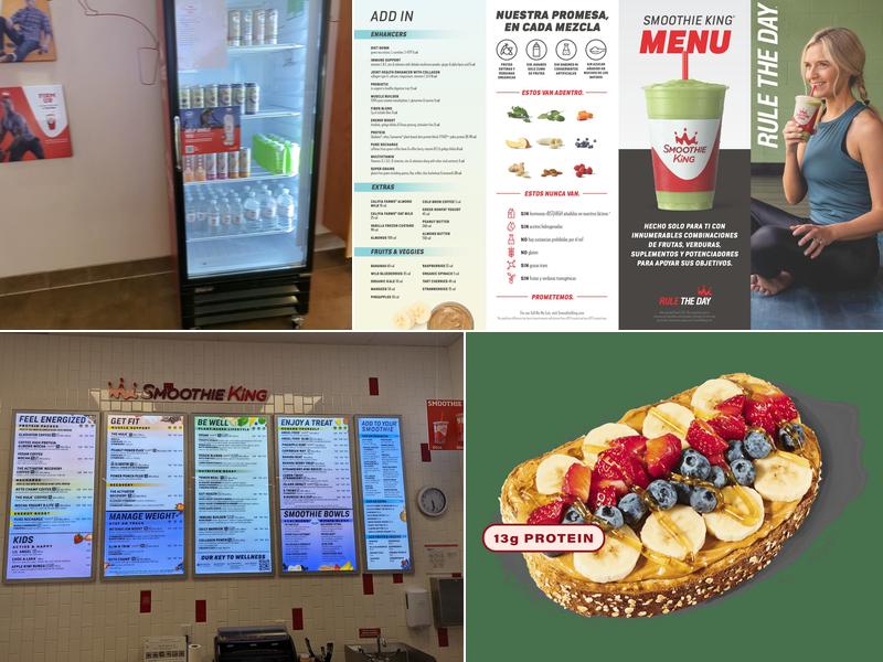 Smoothie King Menu
