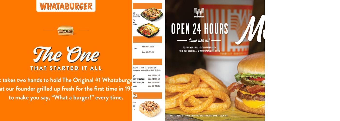 Whataburger Menu