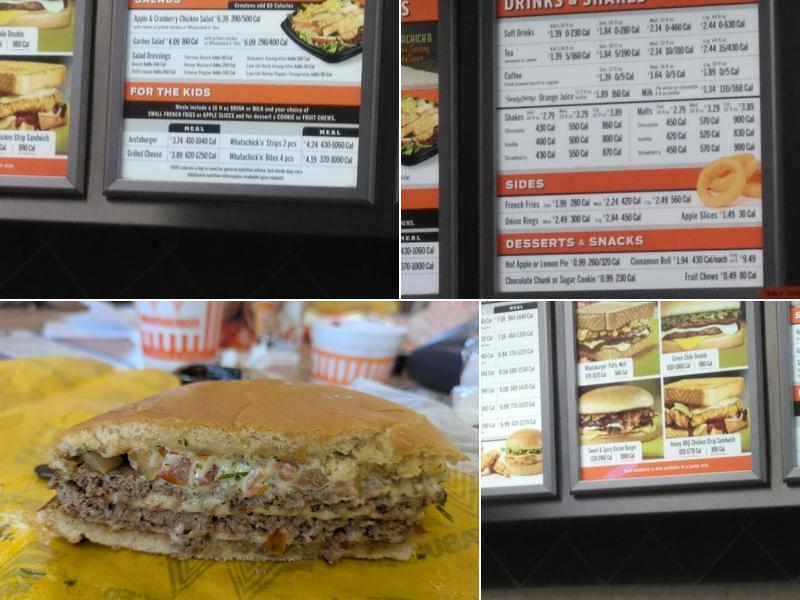 Whataburger Menu
