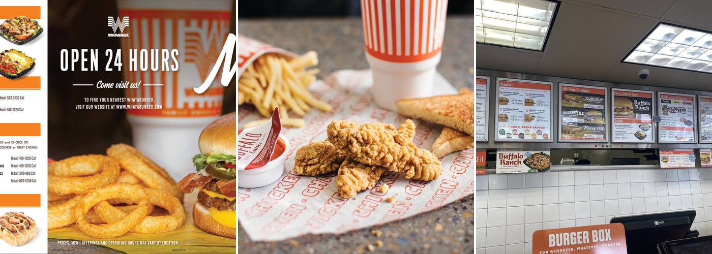 Whataburger Menu