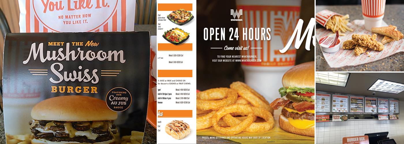 Whataburger Menu