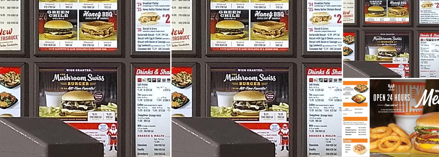 Whataburger Menu