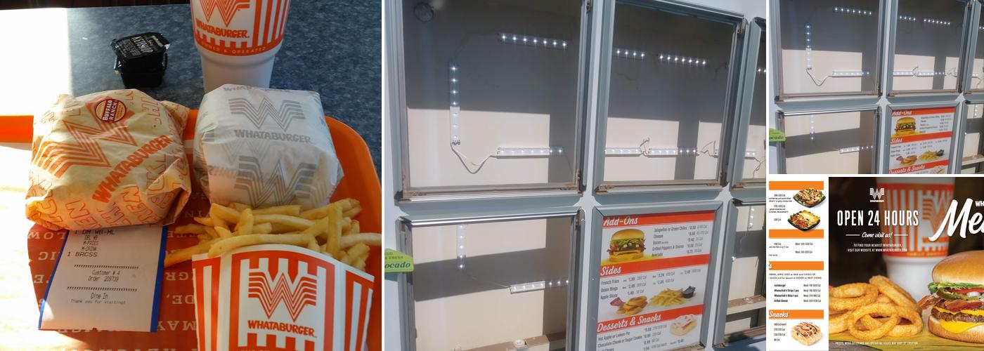 Whataburger Menu