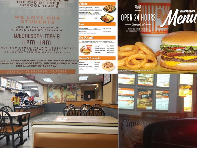 Whataburger Menu