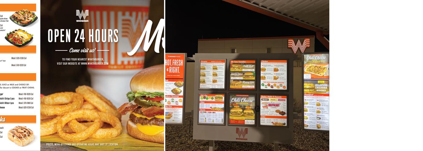 Whataburger Menu