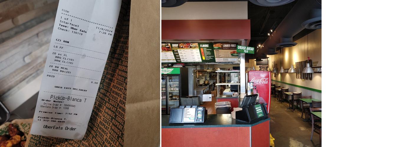 Wingstop Menu