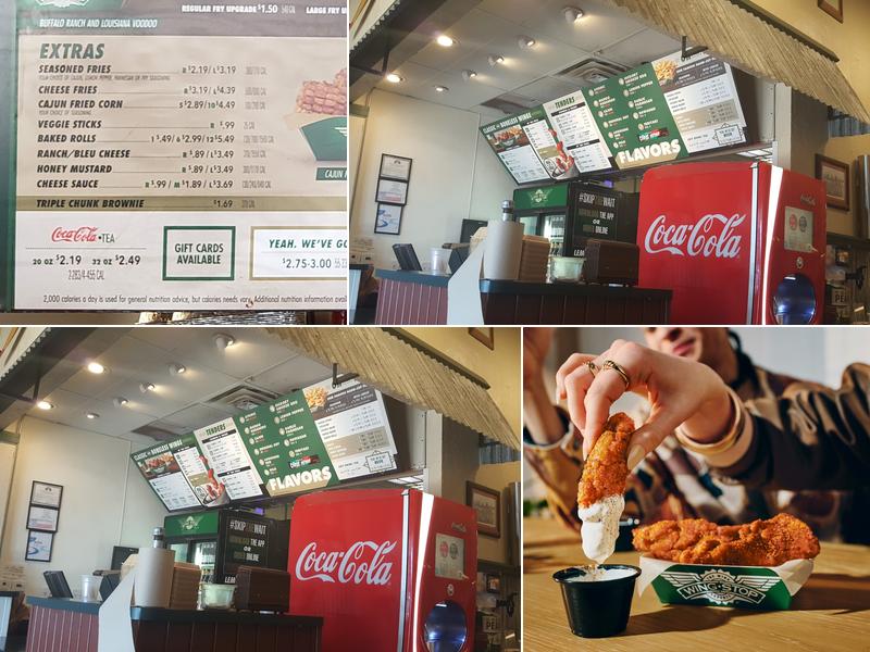 Wingstop Menu