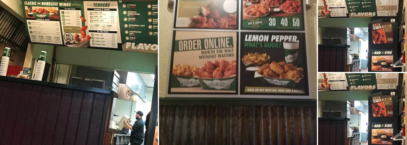 Wingstop Menu