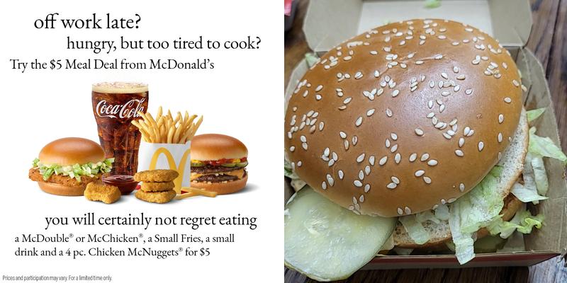 McDonald's Menu