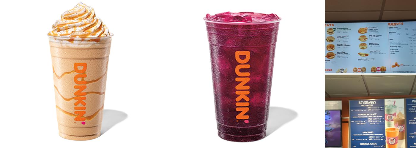 Dunkin' Menu