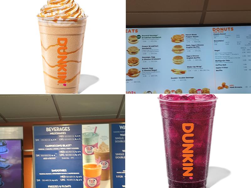Dunkin' Menu