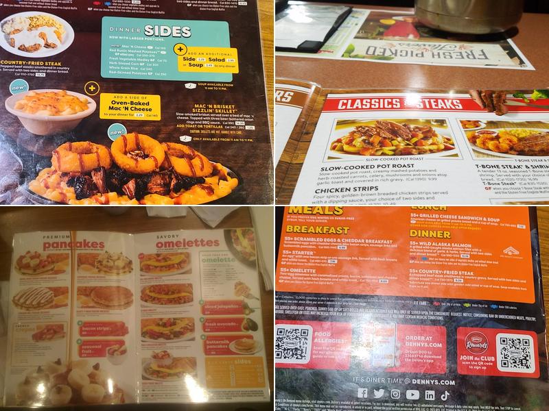 Denny's Menu