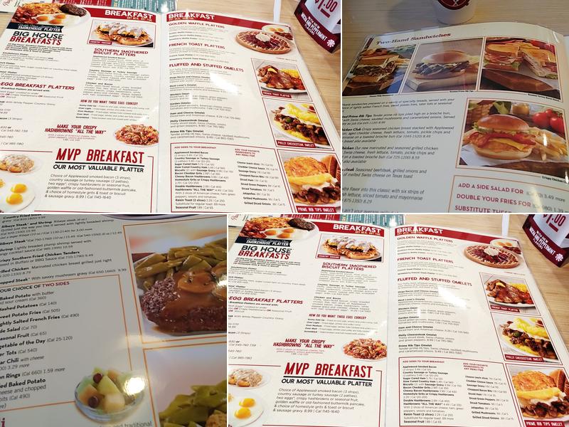 Huddle House Menu