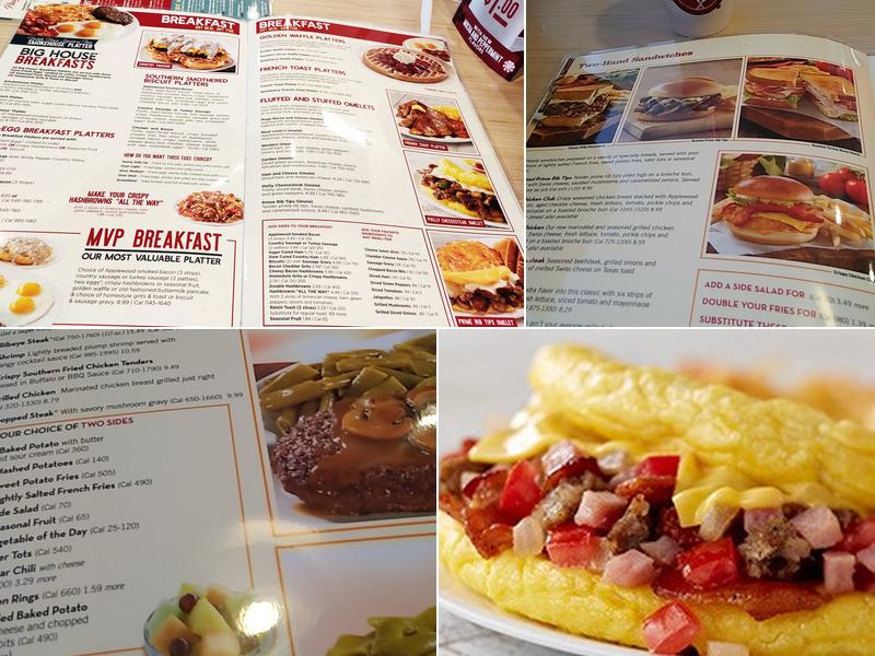 Huddle House Menu