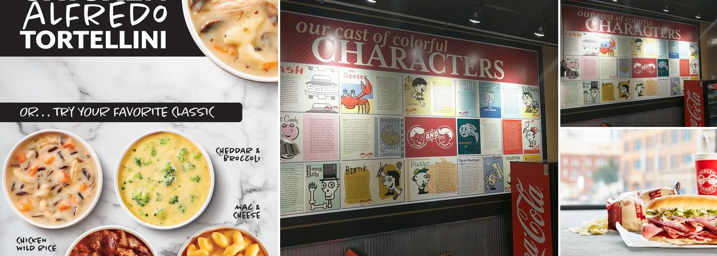 Erbert and Gerbert's Menu