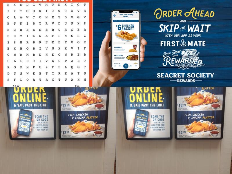 Long John Silver's Menu