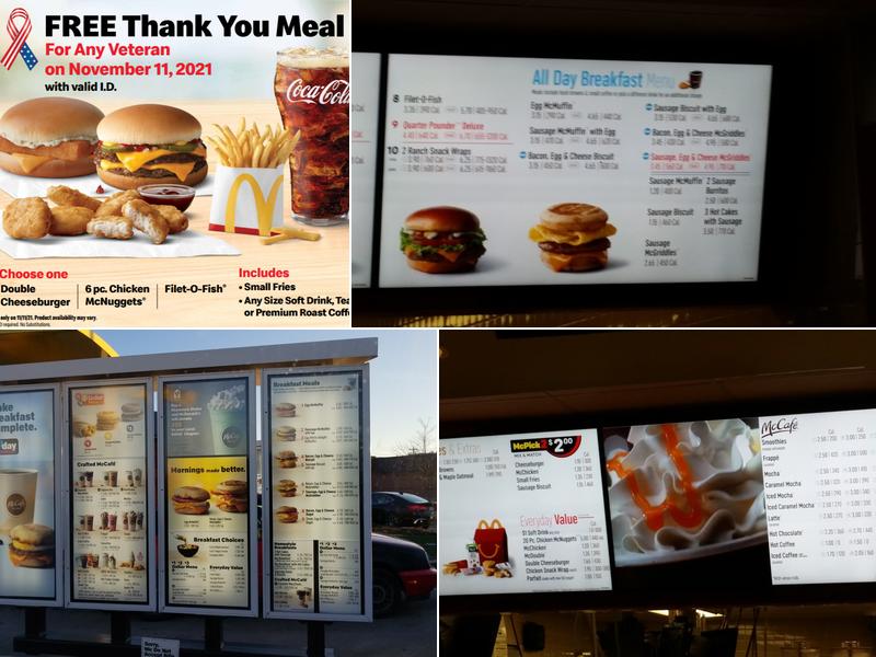 McDonald's Menu