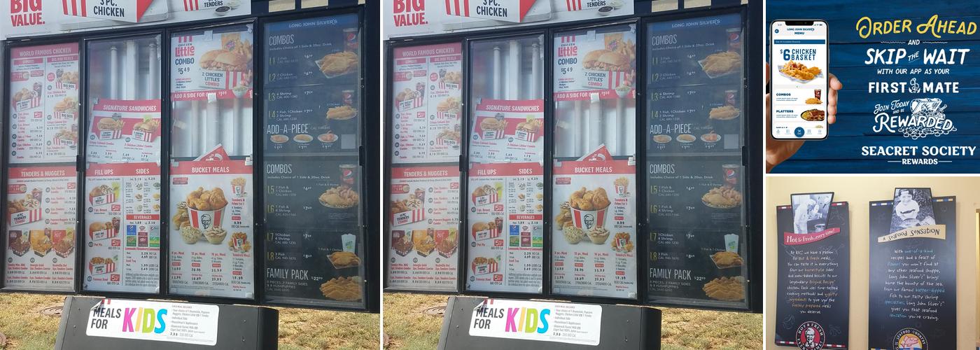 Long John Silver's | KFC Menu