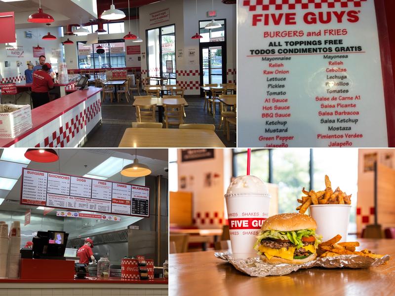 Five Guys Menu