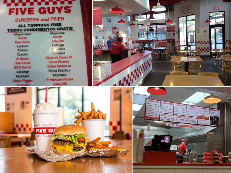 Five Guys Menu