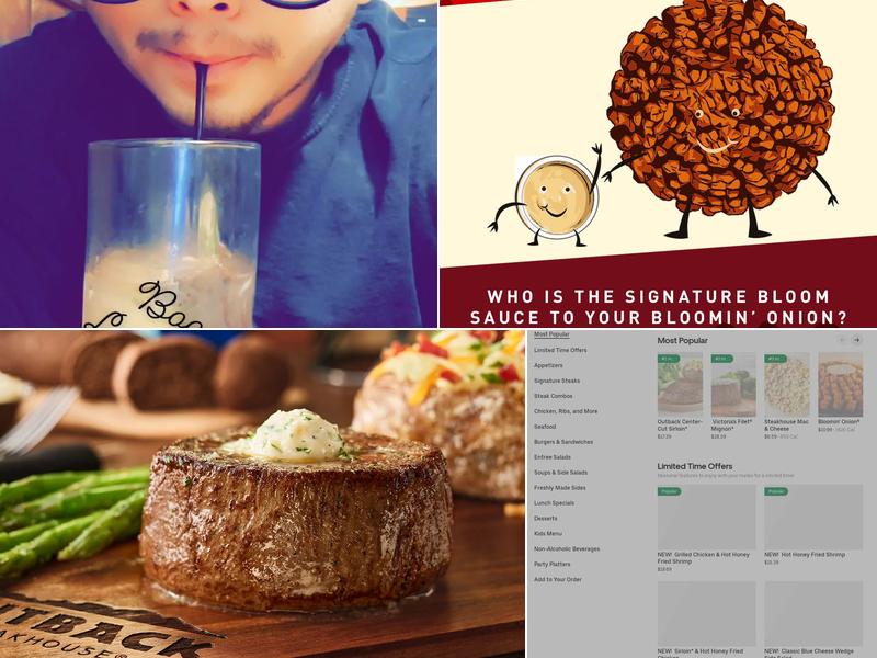 Outback Steakhouse Menu