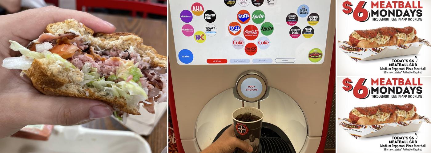 Firehouse Subs 98th & Slide Menu