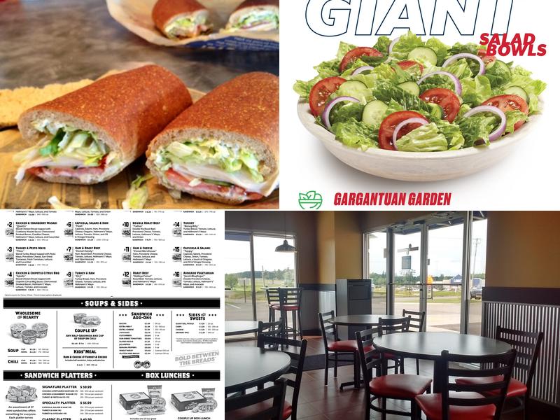 Erbert and Gerbert's Menu