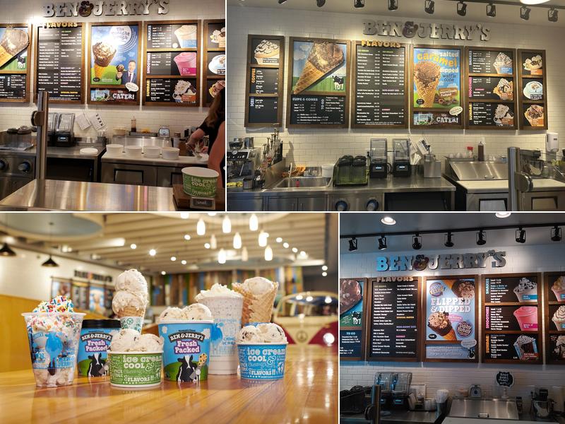 Ben & Jerry’s Menu