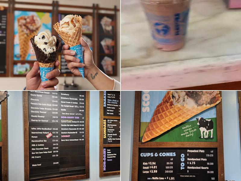 Ben & Jerry’s Menu
