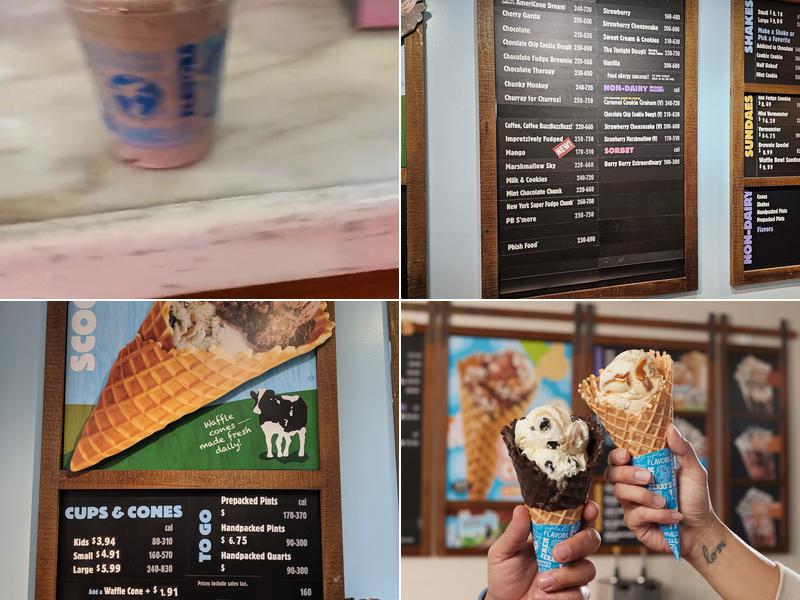 Ben & Jerry’s Menu