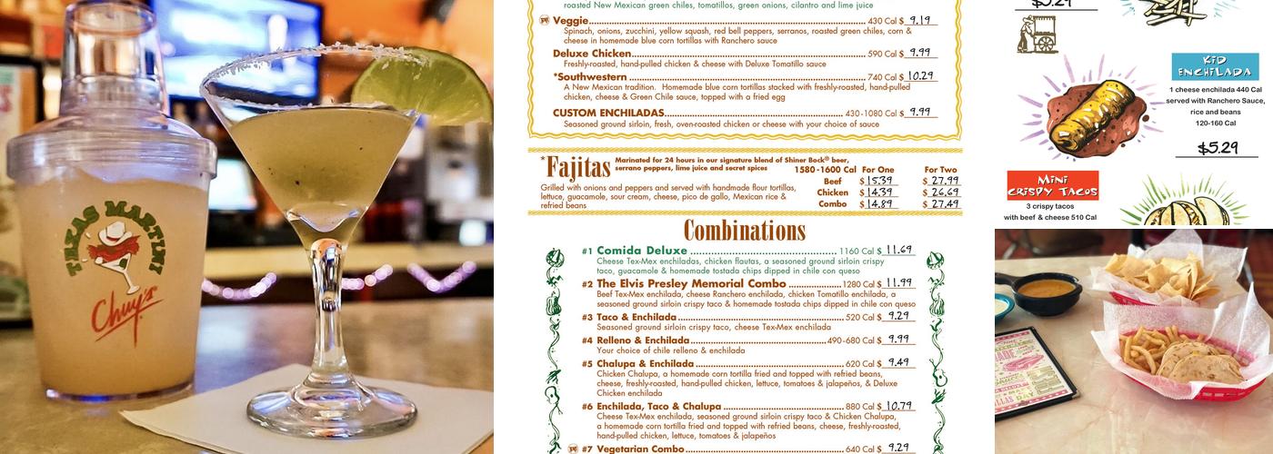 Chuy's Menu