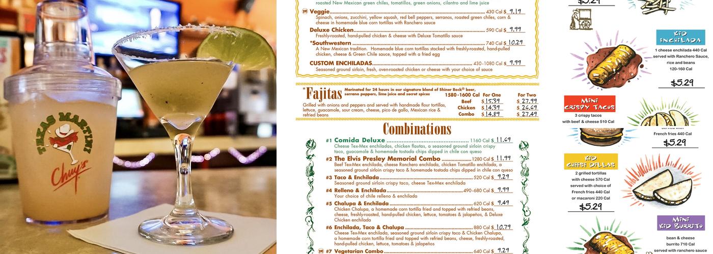 Chuy's Menu