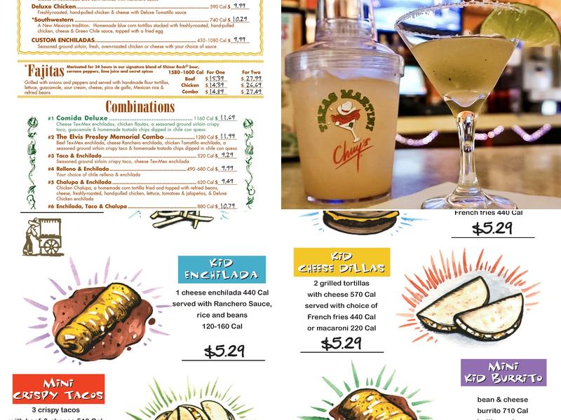 Chuy's Menu