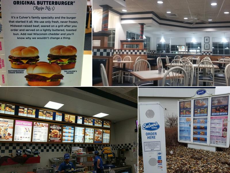 Culver’s Menu