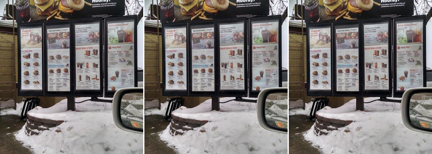 McDonald's Menu